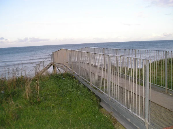 Happisburgh steps, October 2009