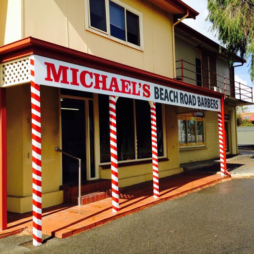 Michael's Beach Road Barbers logo