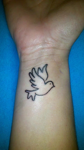 doves tattoos for wrist