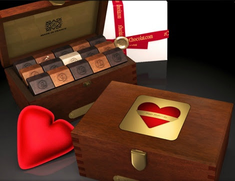 luxurious chocolate box for mothers day