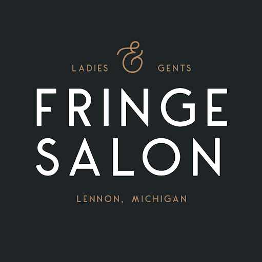 Fringe Salon/ Aveda logo