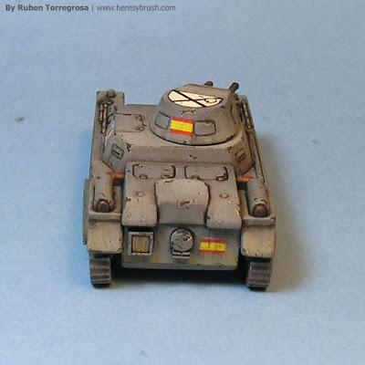 Panzer I A - rear view