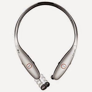 LG Electronics TONE INFINIM Bluetooth Stereo Headset - Retail Packaging - Silver