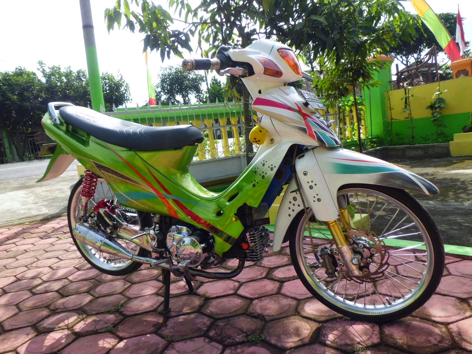 Modifikasi Motor Drag Shogun 110 52 Cara Modifikasi Suzuki