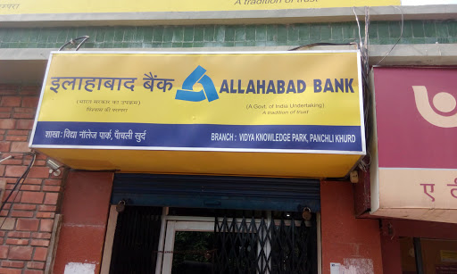 Allahabad Bank, 250002, Vidya Knowledge Park, Panchli Khurd, Uttar Pradesh 250002, India, Bank, state UP