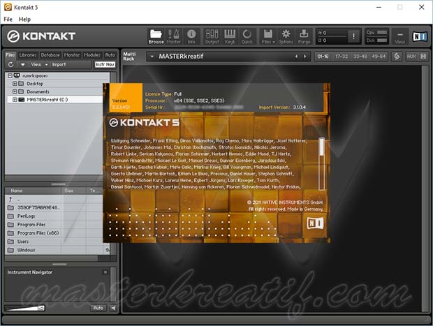 kontakt vst free crack