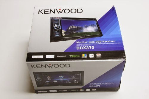  Kenwood DDX370 Double Din monitor with DVD receiver