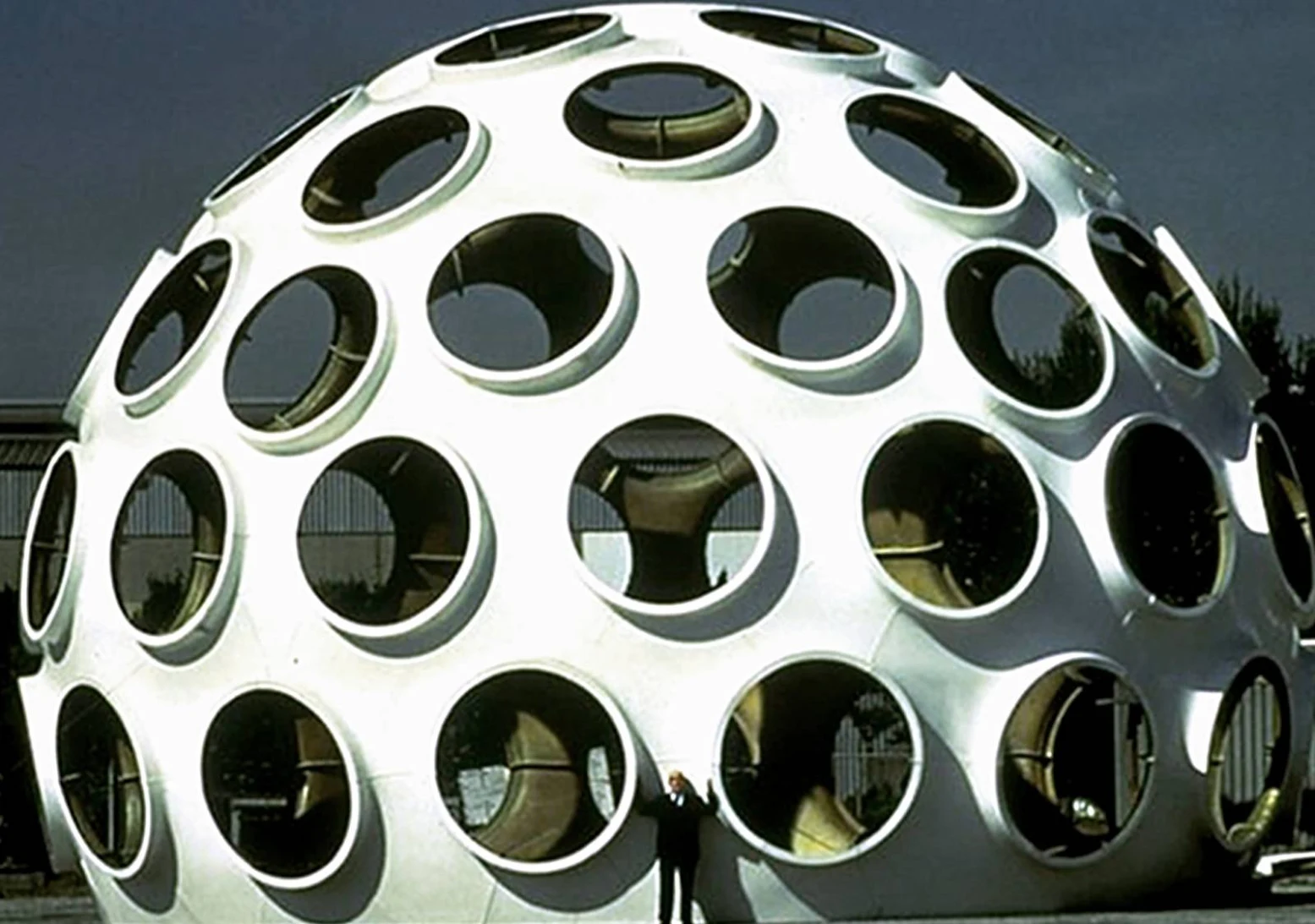 Fly Eye Dome by Buckminster Fuller