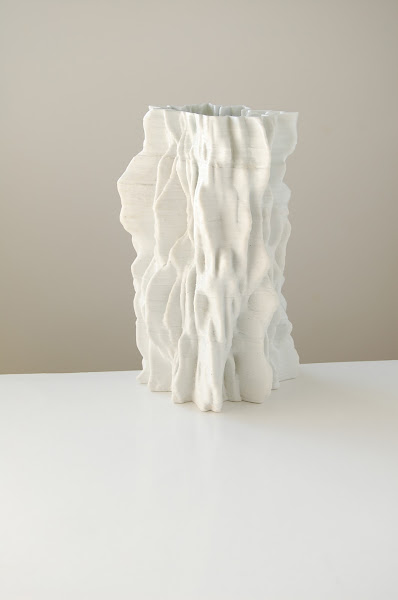 Jonathan Keep - Iceberg series, 3D printed ceramics