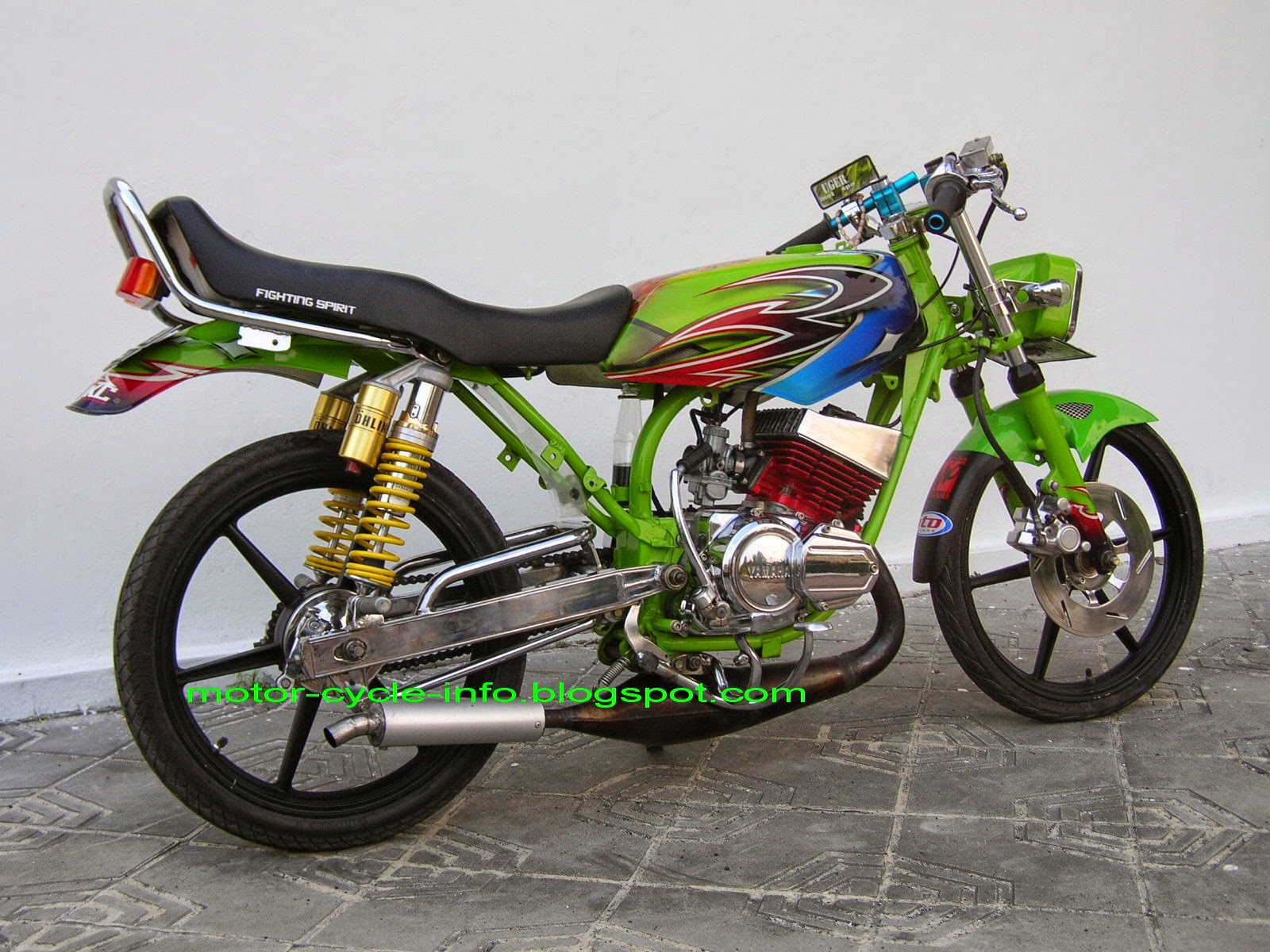 Ninja 150 Modifikasi Street Fighter