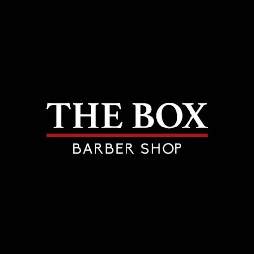 THE BOX BARBER SHOP logo