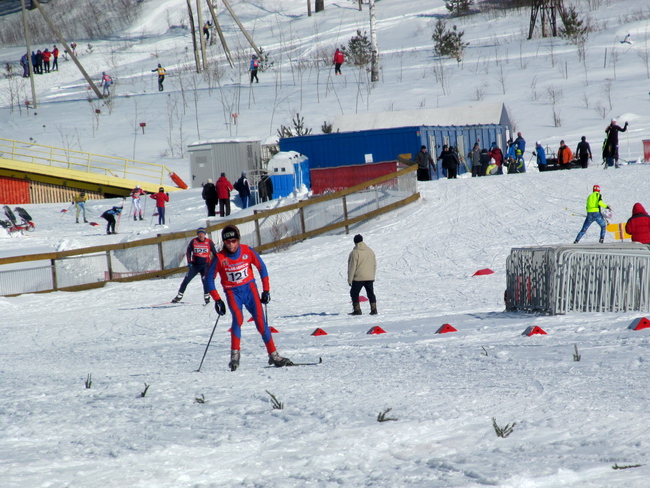 соревнования по лыжным гонкам среди городов и муниципальных районов области