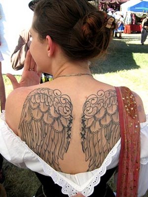 side tattoos for girls. Wing Tattoos For Girls is