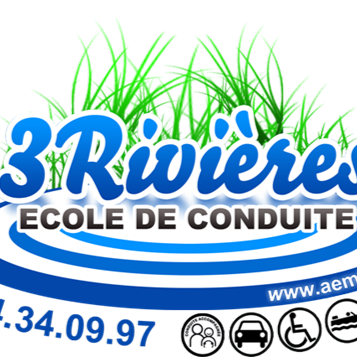 Ecole de conduite 3 Rivières logo