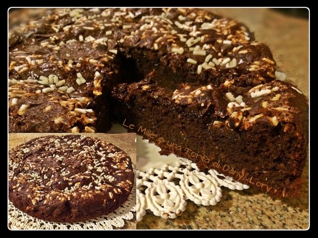 torta cioccolatosa con ricotta e cocco - con e senza bimby