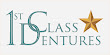 1st Class Dentures LLC - Logo