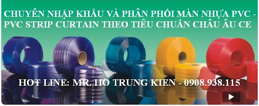 Màn nhựa PVC cửa kho lạnh, Rèm PVC cửa cuốn cách nhiệt, cửa trượt kho lạnh, Vách ngăn lạnh PVC tiêu chuẩn Châu Âu MAN-NHUA-PVC-STRIP-CURTAIN