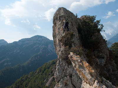 Cinquè i últim llarg, més espectacular que difícil