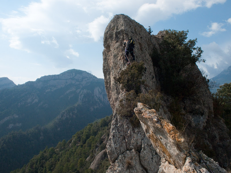 Cinquè i últim llarg, més espectacular que difícil