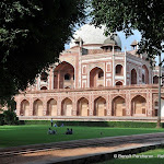 Photographies de Retour des Indes: Galerie "Humayun tomb, grand-père du Taj Mahal"