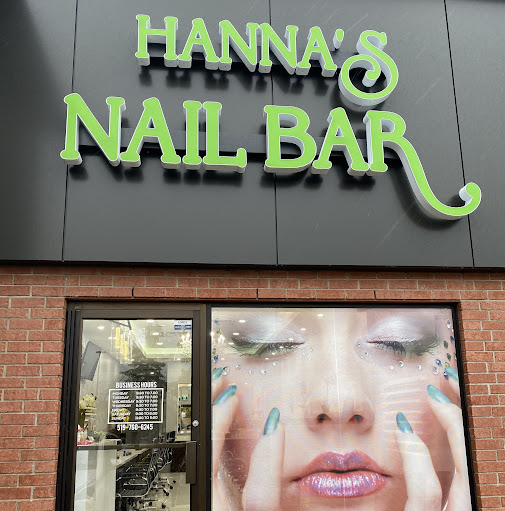 Hanna's Nail Bar logo