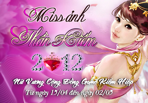 Miss Ảnh Thần Kiếm 2012 chính thức khởi động 2