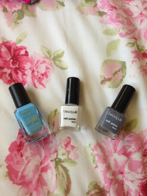 The Fault in Our Stars inspired nail art nail polishes
