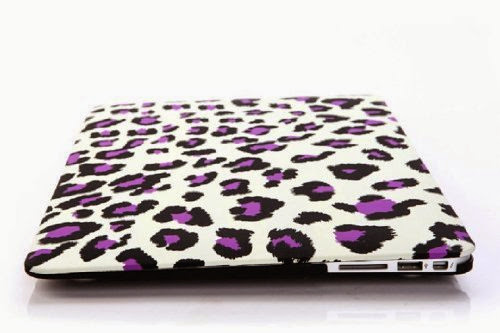  Lady Men Fashion Noble Leopard Case Cover Carrying Shell for Macbook Air 13