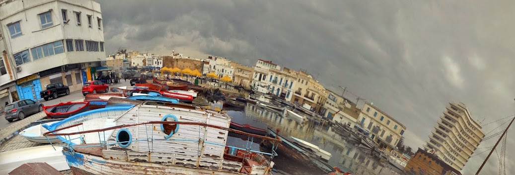 Тунис. Бизерта. Последняя стоянка. В круизе MSC Splendida 7 января 2015