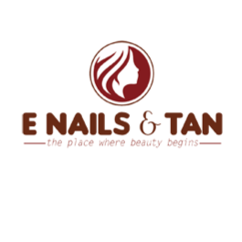 E Nails & Tan logo