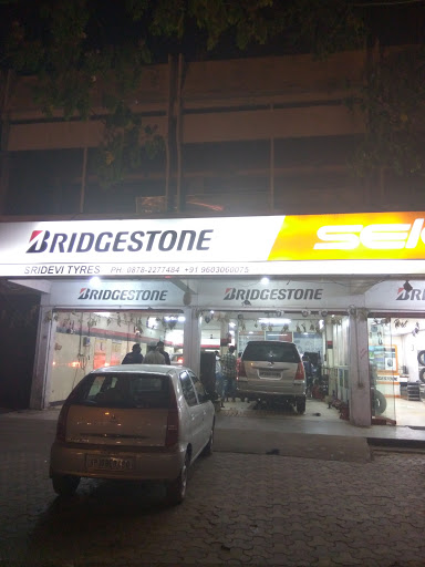 Sri Devi Tyres (Bridgestone), 8-6-314, Hyderabad Rd, Kothirampur, Karimnagar, Telangana 505001, India, Tyre_Manufacturer, state TS