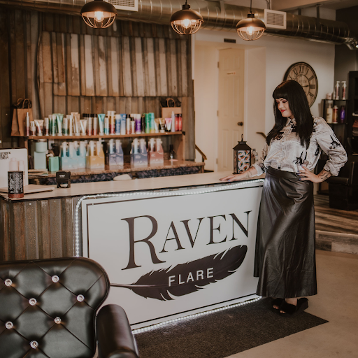 Raven Flare Hair Salon logo