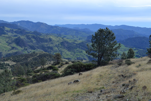 cut in the side of the hill