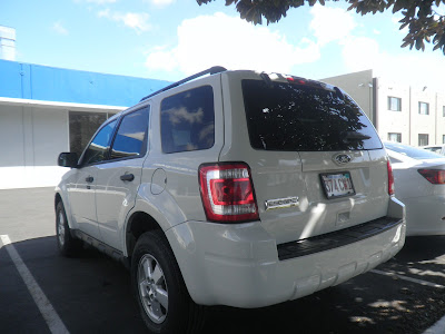 2010 Ford Escape with bumper damage repaired at Almost Everything Autobody