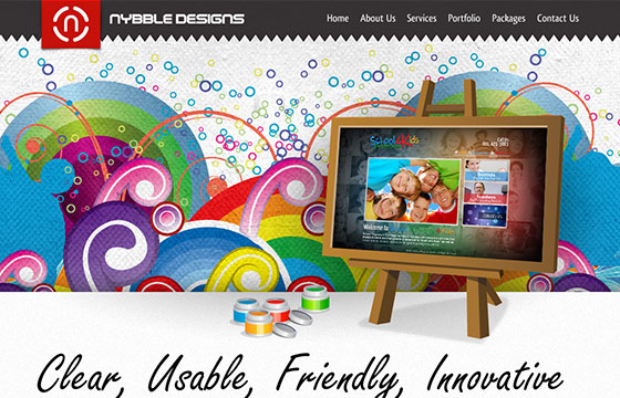 instantShift -  Inspirational CSS Web Designs