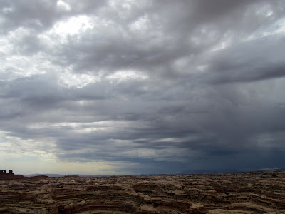 The storm closing in