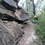 Rock wall near Erskine Lookout (144813)