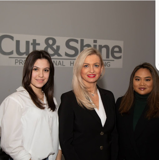 Cut & Shine Professional hairstyling logo