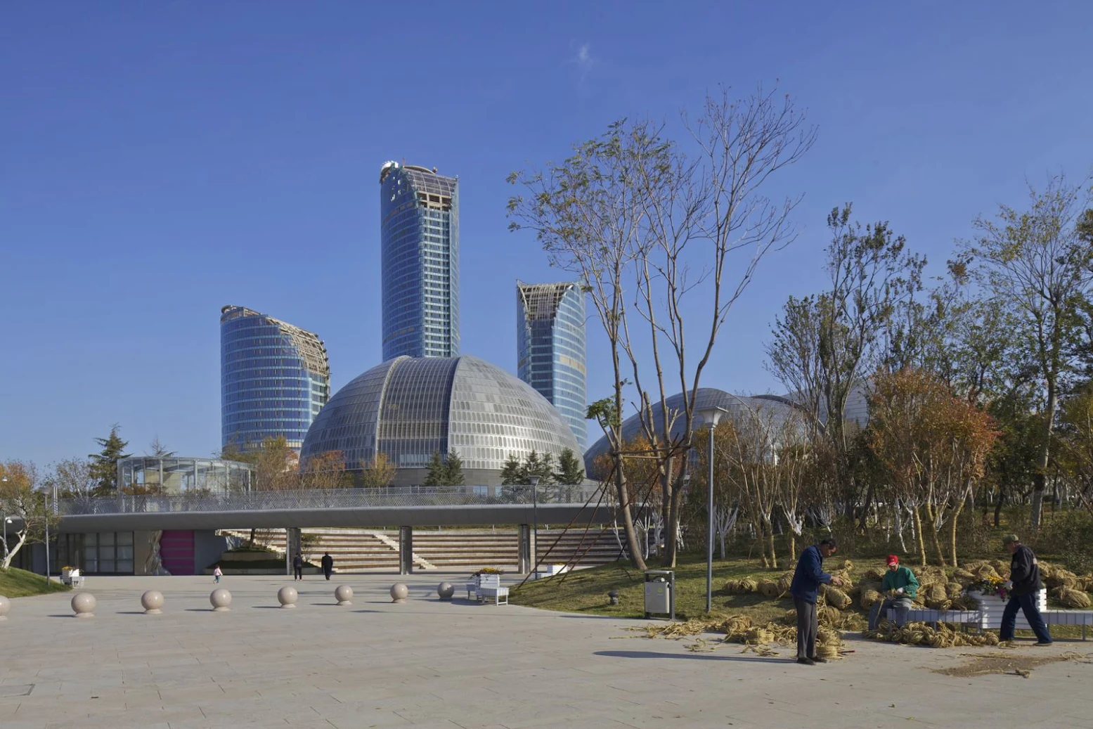 Jinan Grand Theater by Paul Andreu Architecte