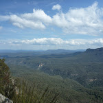 View over Cedar Creek valley from Mount Solitary (314180)