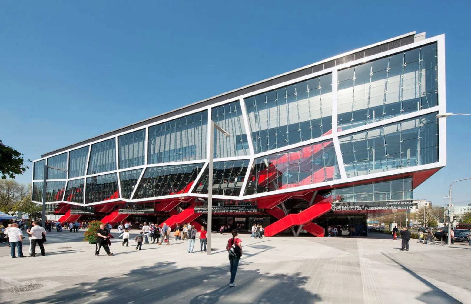 Ondrej Nepela Ice Hockey Stadium by Fischer Architects