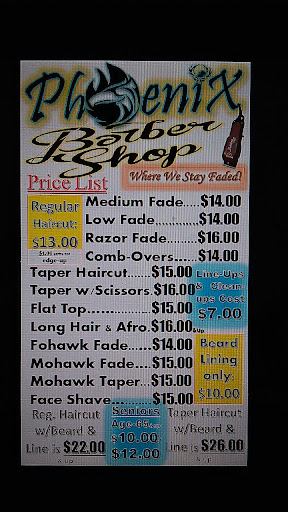 Barber Shop «Phoenix Barber Shop», reviews and photos, 9021 W Camelback Rd #102, Phoenix, AZ 85037, USA