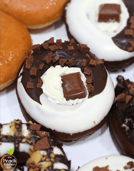 Krispy Kreme's Limited Edition Cadbury Doughnuts