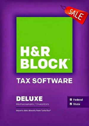 H&R Block Tax Software Deluxe + State 2013 Win [Download]