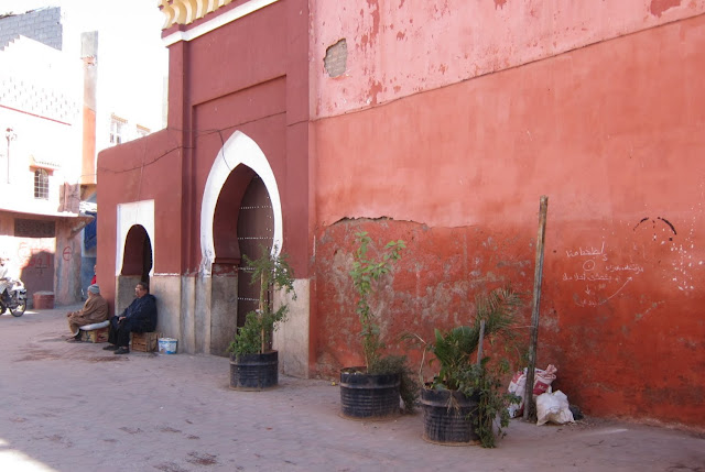 Entrance to hammam Bab Doukkala