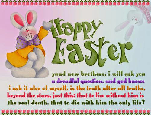 Happy Easter Sunday Wishes Sms Messages With Greetings Pictures