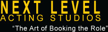 Next Level Acting Studios logo