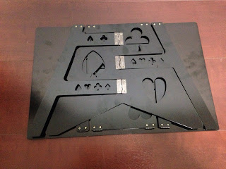 Folding Table - Metal - Black Fold