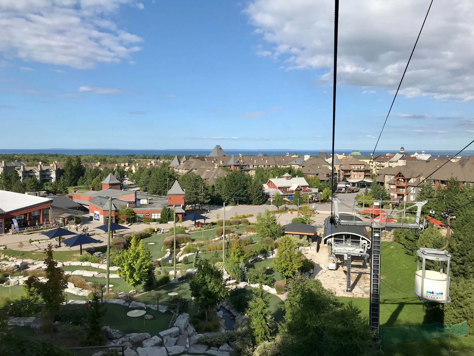 blue mountain gondola