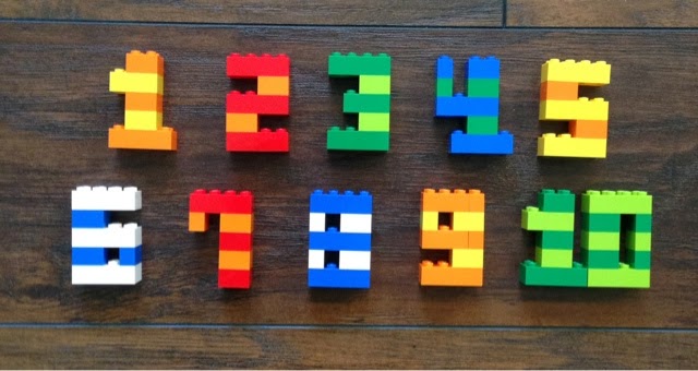Shop Number 13: Lego Letters and Numbers